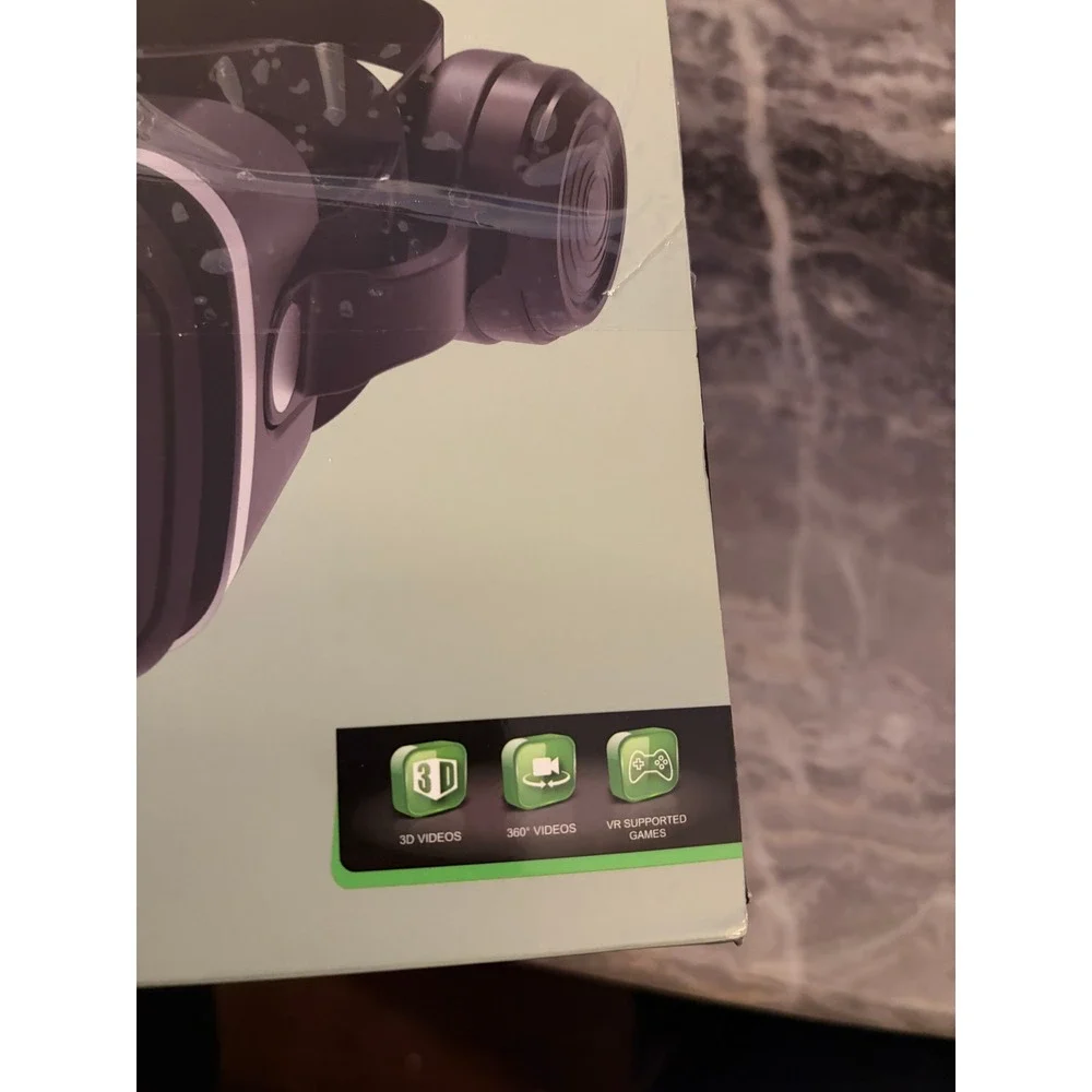 VR Shinecon SC-G04EA Virtual Reality Glasses for 4.7-7.0 inch Smartphones Black